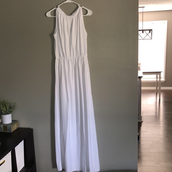 KOH KOH Women’s Sleeveless Halter Maxi Gown - Picture 6 of 10